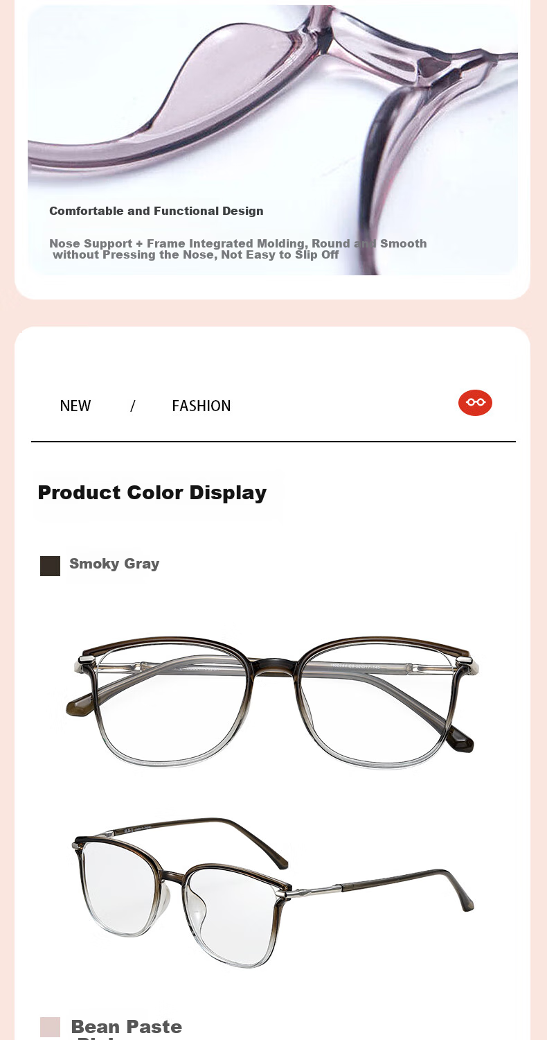 Jingpintang Japanese Imported Reading Glasses for Women, Genuine High-Definition Anti-Blue Light Glasses for Mom to Read Books And Use Phone, 150 Degree Reading Glasses 16