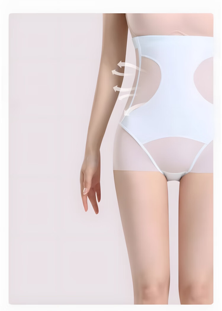 GRACEWELL High-Waist Strong Shaping Tummy Control Butt-Lifting Body Shaping Waist Trainer Postpartum Recovery Hip Slimming Summer Thin Underwear 3