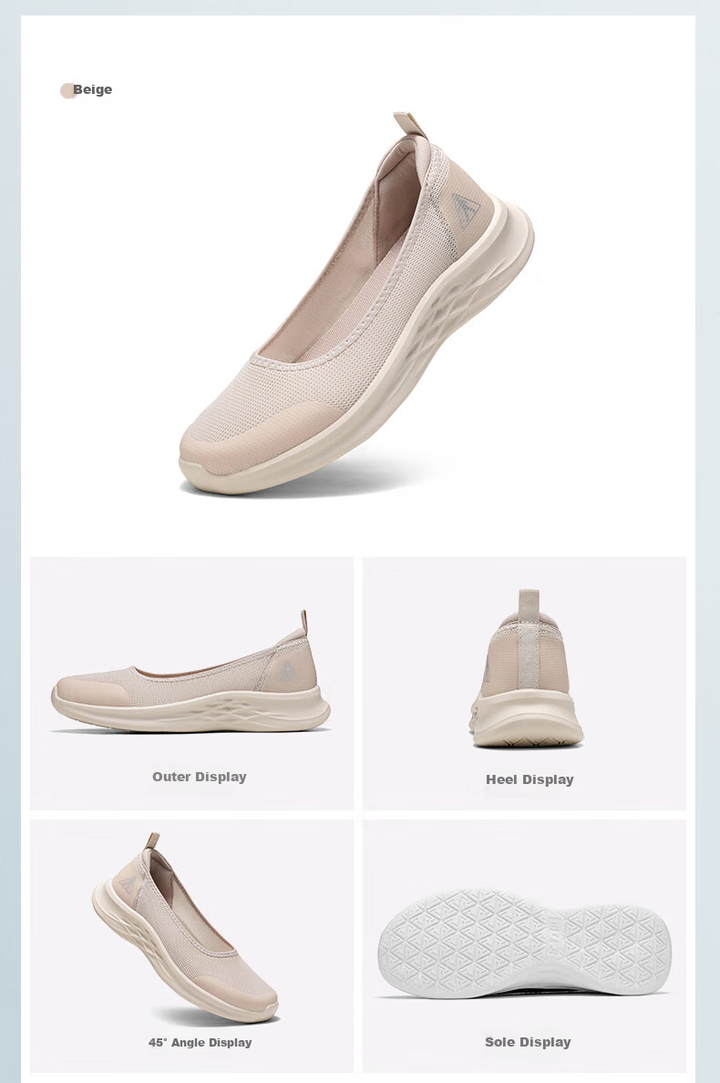 Zulijian Non-Slip Elderly Shoes for Women, 2026 New Style Casual Mom Shoes, Slip-On Nurse Shoes, Breathable Mesh Fabric Shoes 4