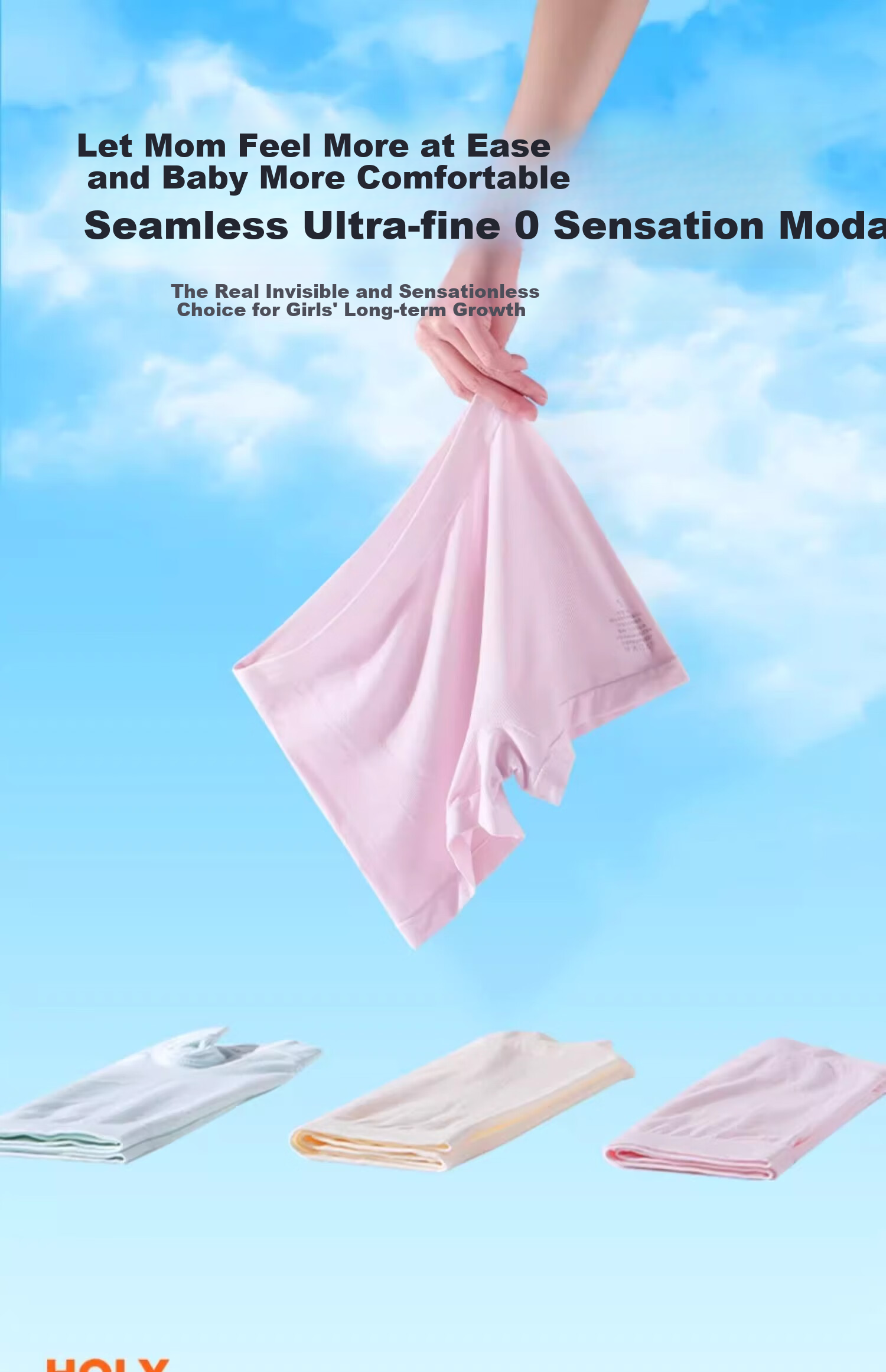 Hzasz Children's Modal Underwear, No Wedgie, No Waist Pinch, Girls' Boyshorts, Puberty Underpants, for Ages 6-12 Kids 1