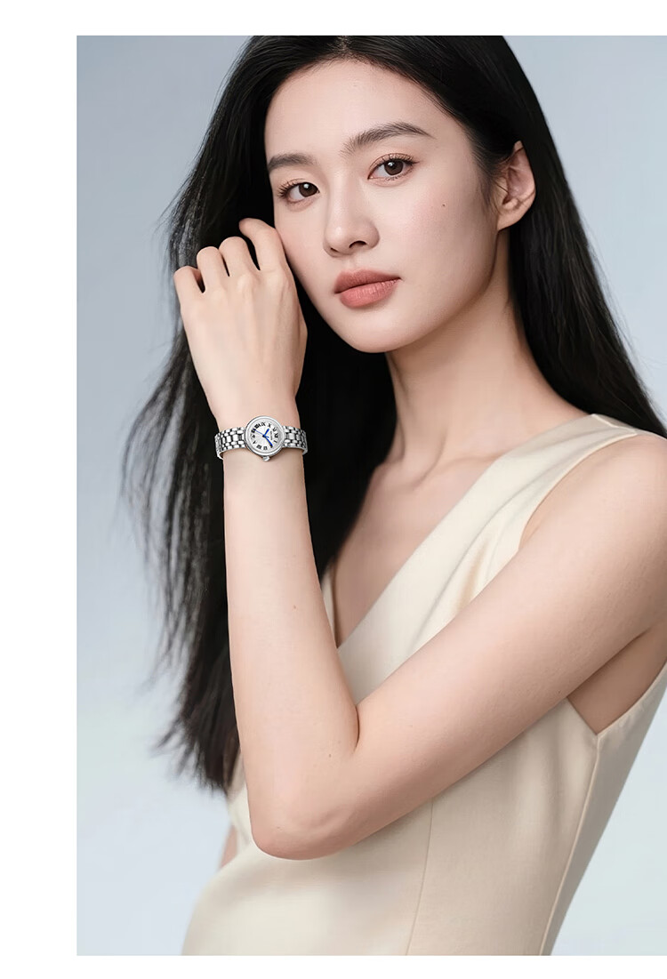GOLGEN Women's Exquisite Little Beauty Watch, Quartz Watch with Vintage Steel Strap, Wristwatch Gift for Girlfriend's Birthday, 19040 1