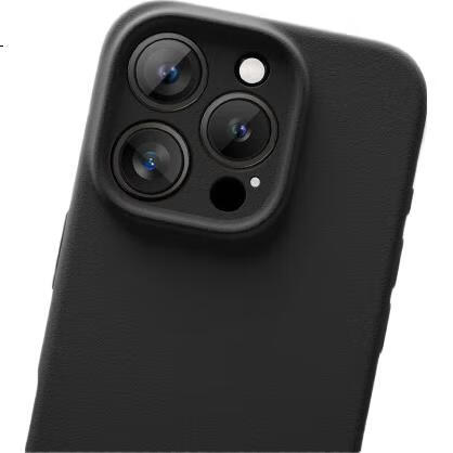 DIVI Чехол-накладка из жидкого силикона для Apple iPhone 15, черный
