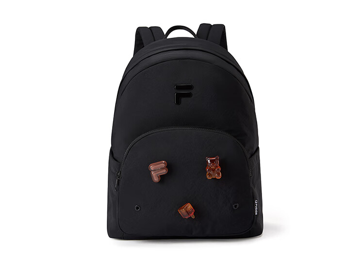 FILAFUSION FILA Trendy Women's Backpack Autumn Fun Double-Shoulder Laptop School Bag 22