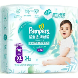 Подгузники-трусики Pampers Ultra-Thin Breathable Fresh Help для новорожденных и младенцев, дышащие Pro L42
