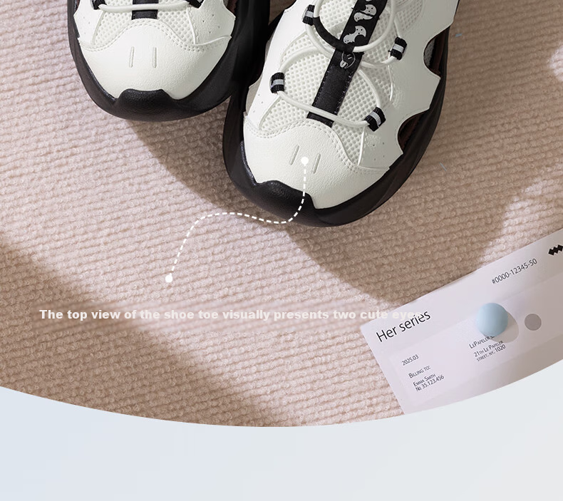 361° Sports Slippers, Thick-Soled Crocs-Style Clogs for Women, Summer Outdoor Water-Walking Mary Jane Sandals, 682526715-1 16