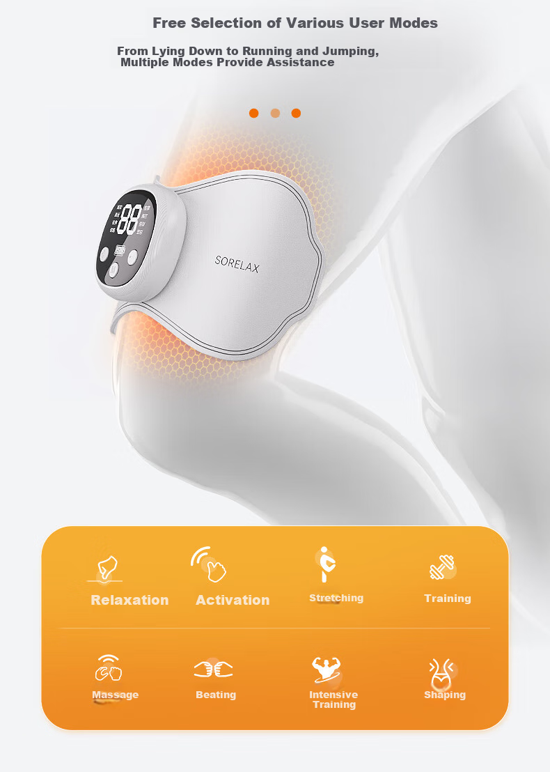 Smart VK Muscle Stimulation Device, Relaxation Electrotherapy Device, Massager, Full-Body Post-Operative Muscle Recovery Exercise, Full-Angle Accelerator 9