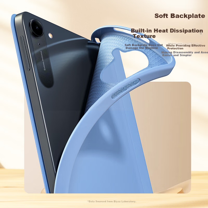Чехол-книжка BIAZE для планшета Xiaomi Redmi Pad K 8.8 дюйма, защитный чехол с полной защитой от ударов, черный