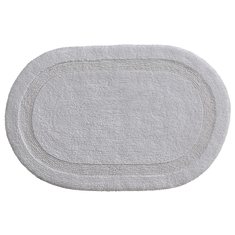 Boneng Bathroom Mat, Pure Cotton Hotel Towel, Entrance Absorbent Mat, Toilet Pad, Bathroom Foot Mat, 40x60cm
