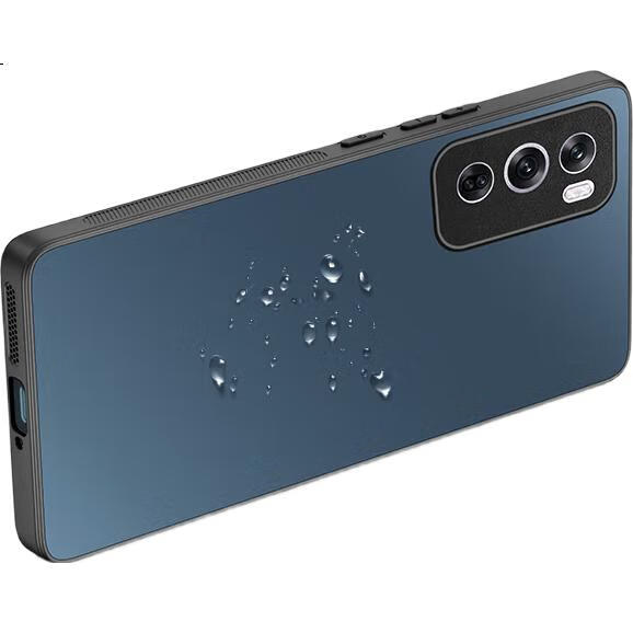 Чехол HotFire для OPPO Reno12, противоударный, противоскользящий, защищающий камеру, графитовый черный