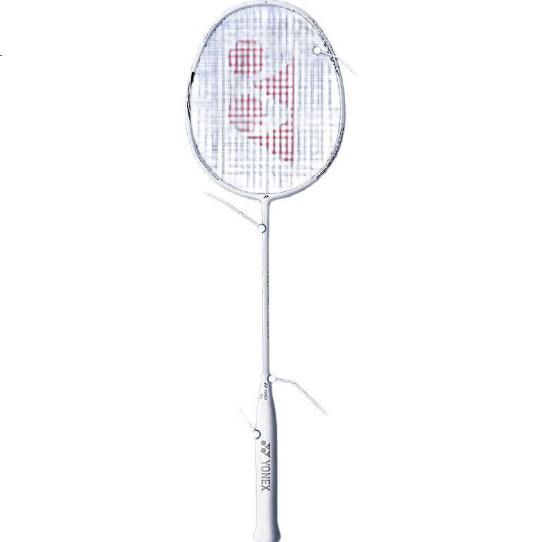 Бадминтонная ракетка YONEX Astrox AX10GC, полнокарбоновая, 4U, струнная, белая и ярко-черная