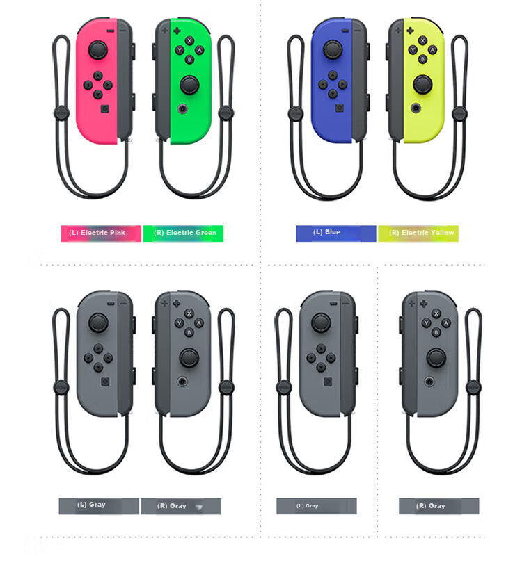 Nintendo Switch Joy-Con Controller [Overseas Version], First Generation OLED Battery Life Game Controller, Left Purple Right Orange, NS Peripheral Accessory Controller, Compatible with Chinese Version, Japanese Version, Hong Kong Versio 12