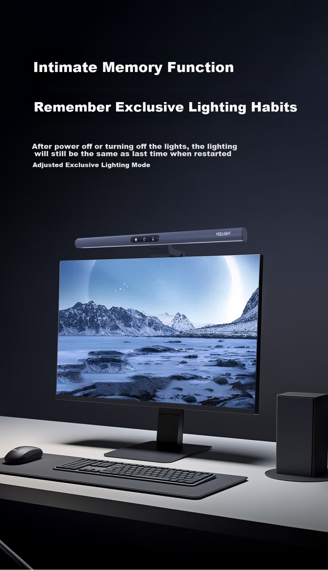Yeelight New Product Home Office Study LED Eye Protection Gaming Computer Monitor Screen Hanging Lamp Desk Lamp Tube 7