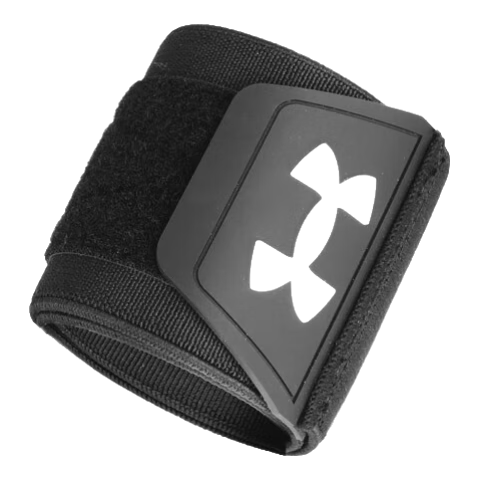 Under Armour Fitness Wristbands (2 Pieces) Compression Sports Wrist Support for Bench Press, Push-ups, Badminton, Tendonitis, and Hand Strain Protection