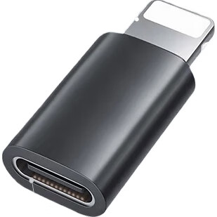 Адаптер Masentek Lightning на Type-C, конвертер для зарядки и передачи аудио, совместимый с наушниками и микрофоном iPhone