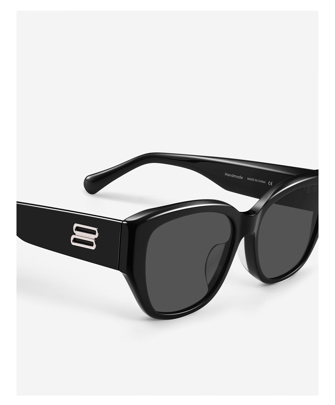 GOGOSOON 2025 New Cat Eye Sunglasses for Women, UV Protection, Retro Large Frame Sunglasses for Men, Sun Protection, High-End Look, Suitable for Square And Round Faces 7