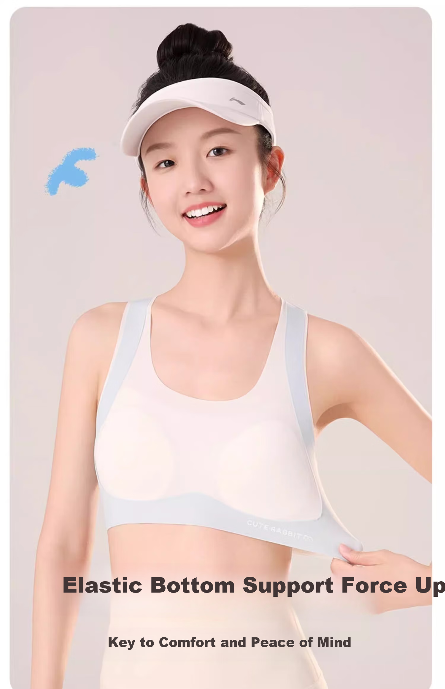 YUZHAOLIN [2-Pack] Girls' Underwear Bra, Student Middle School High School Puberty Teenage Girls' Second Stage Underwear 18