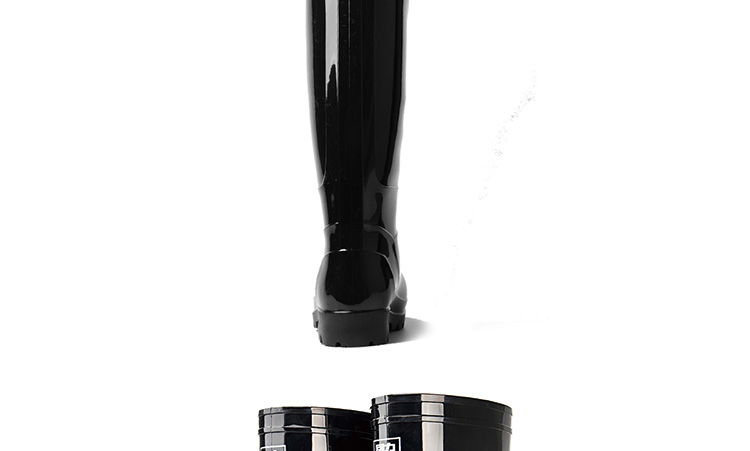 Warrior Men's Ultra-High Rain Boots Adult Waterproof Rubber Overshoes HXL199-B Ultra-High 41 14