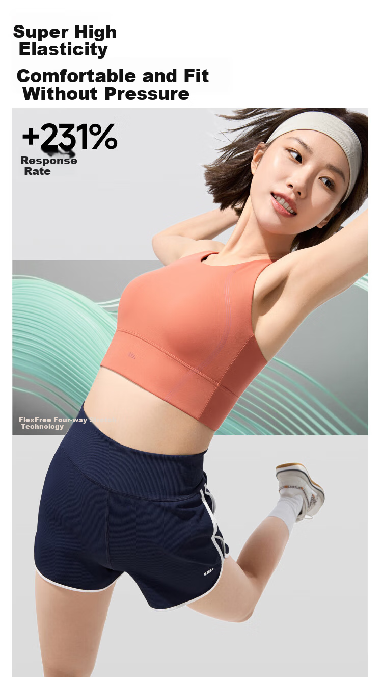 Beneunder High-Intensity Sports Bra Vest for Women Running Shockproof Anti-Sagging Yoga Top Wearable Outdoors 18