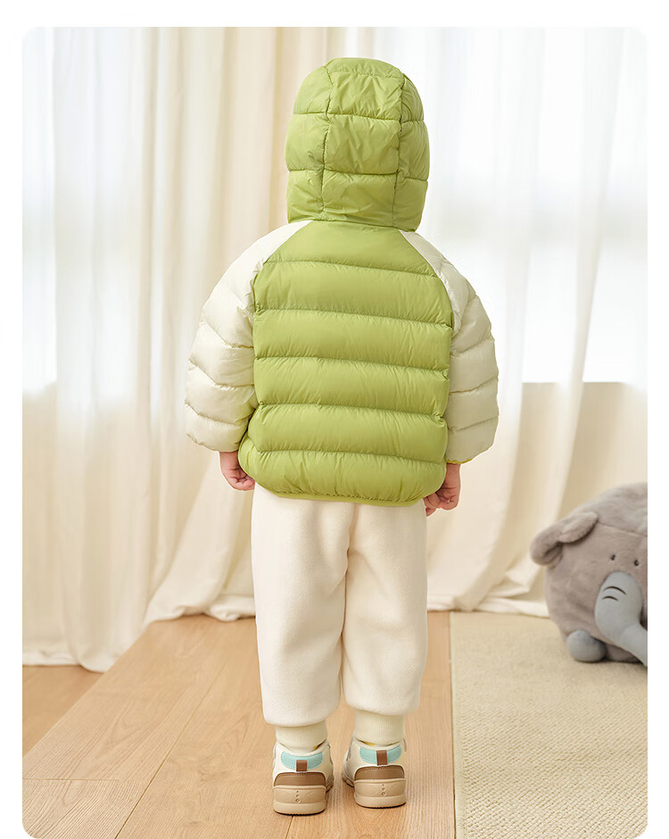 BALABALA Children's down Jacket, Baby Girls And Boys Winter Warm Coat, Cute Lightweight Outerwear for Toddlers 3