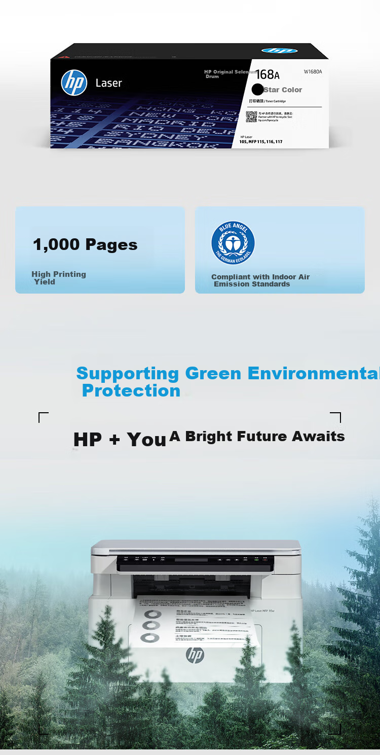 HP 115w Black And White Laser Printer Multifunction Home Printer with Copy, Scan And Wireless Printing (1188w Refreshed Version) 6