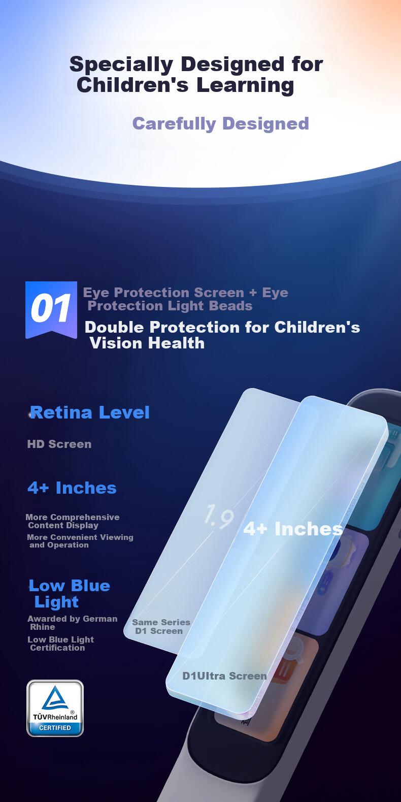 Aerfadan K6 All-Screen Learning Device with Dictionary Pen And English Reading Pen for Primary, Middle And High School Students, Synchronized Across All Subjects, AI Question Answering Pen And Translation Pe 17