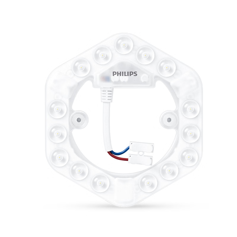 PHILIPS LED Hexagonal Strip Replacement Light Module [Hexagonal] 7W White Light Replacement for 20W Circular Tube
