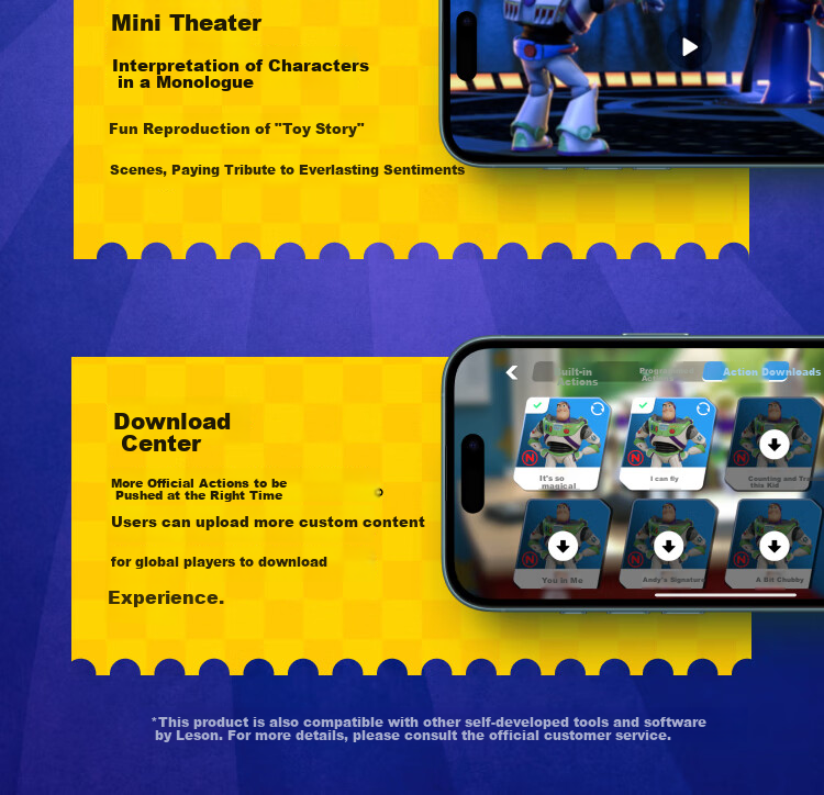 Lesenjiqiren Robosen Disney Toy Story 5 Official Merchandise, AI Artificial Intelligence Robot, Gift for Adults And Childre 10