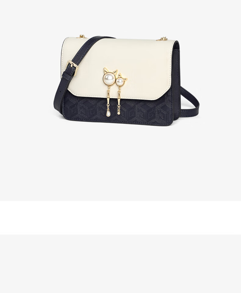 Aiqinghai Crossbody Bag, Women's Handbag, Cowhide Small Square Bag, Niche Luxury Brand, Birthday And Mother's Day Gift, Practical Present for Mom 5