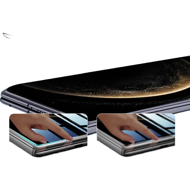 Защитная пленка KOOLIFE для Huawei Mate X6, закаленное стекло, высокая четкость, полноэкранное покрытие, защита от отпечатков пальцев, для внешнего экрана