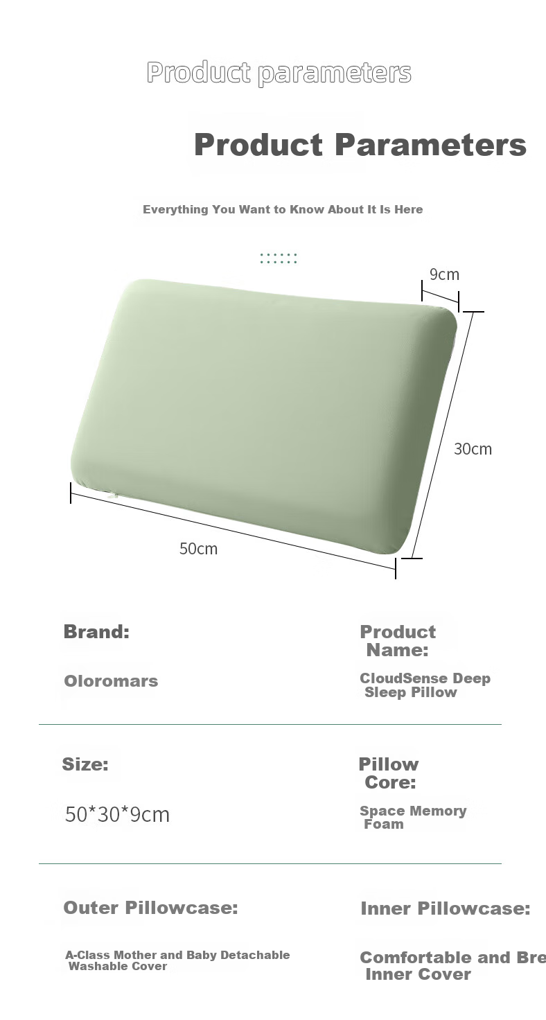 Aeromax Class A Pillow Memory Foam Deep Sleep Pillow Hotel Pillow Cervical Pillow Pillow Core Neck Protection Sleeping Adult Special Pillow 12