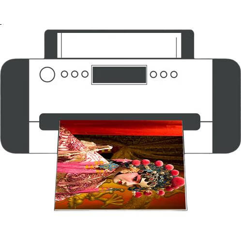 FUJIFILM RC Color Photo Paper, 6 Inch/4R Glossy, 240 Grams, 100 Sheets, Inkjet Printing Photo Paper, Photo Lab Printing Paper, Boxed