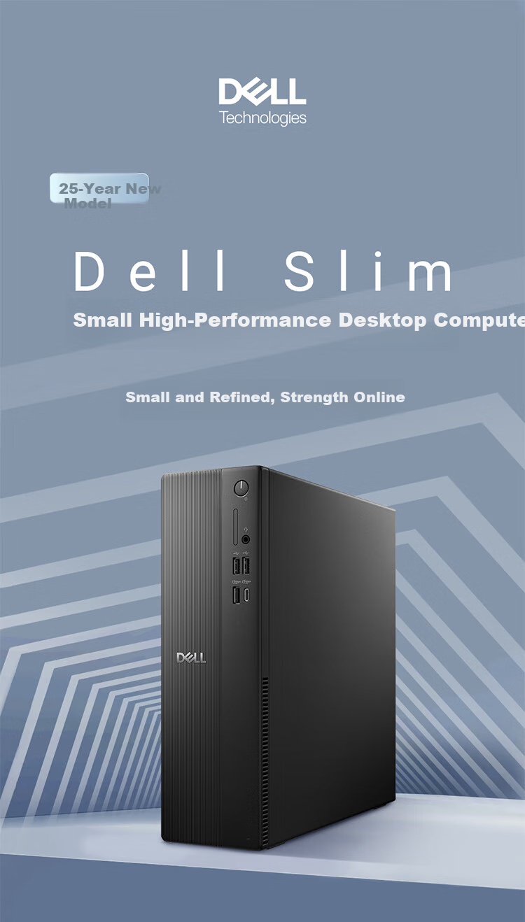 DELL Achievement New High-Performance Desktop Computer (14th Gen I5-14400, 16GB DDR5, 2TB+512GB Ultra-Large Storage) 23.8-Inch Large Screen for Business Office And Study 1