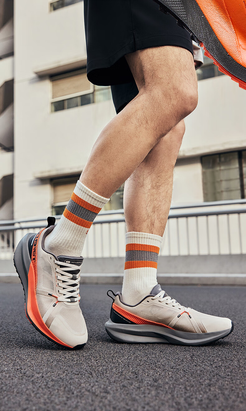 ERKE Running Shoes, Men's Sneakers, Soft Cushioning, Shock-Absorbing, Men's Style Running Shoes, Non-Slip, Wear-Resistant, for Running 7