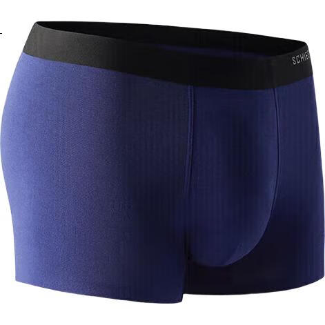 Мужские боксеры Schiesser, 3 шт., из модала, дышащие, бесшовные, с естественной талией