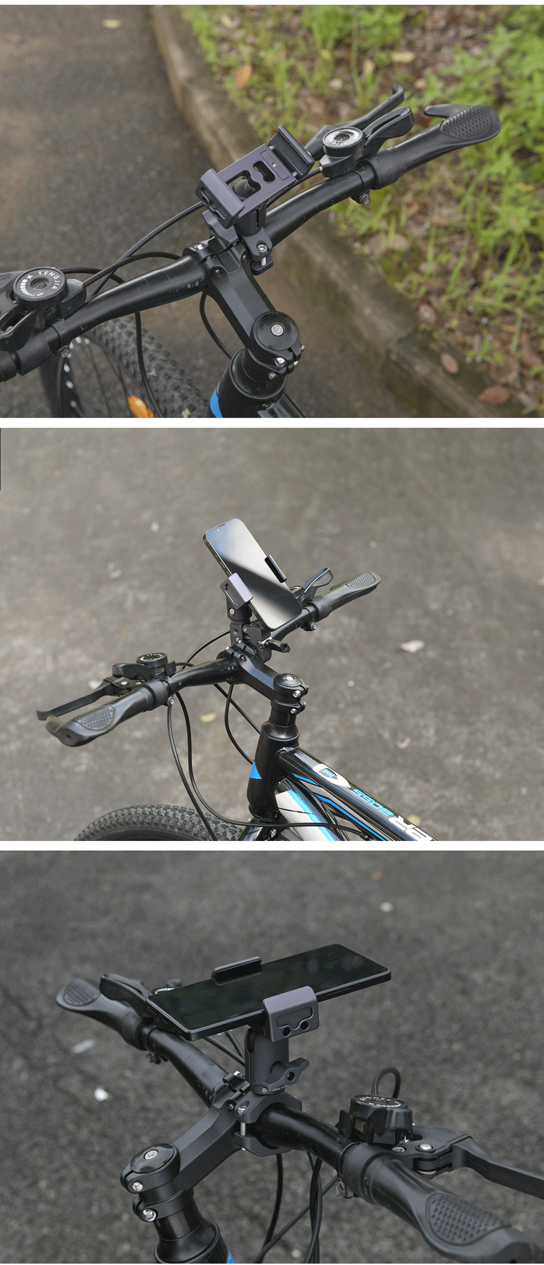 FANAUE Bicycle Action Camera Mount for Road Bikes, Integrated Handlebar, Compatible with DJI GoPro 360, Cycling Shooting CPC-06TP 10