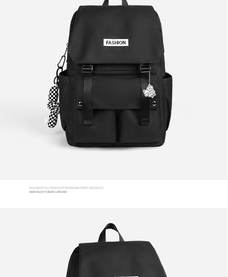 Viney Backpack, Large Capacity, Unisex School Bag for Middle School, High School And College Students, Commuter Laptop Bag, Business Travel Bag 8