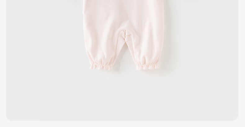 DAVE & BELLA Newborn Knitted Romper Autumn Outfit for Baby Girls, Class A Antibacterial Anti-Mite Cotton Onesie 14