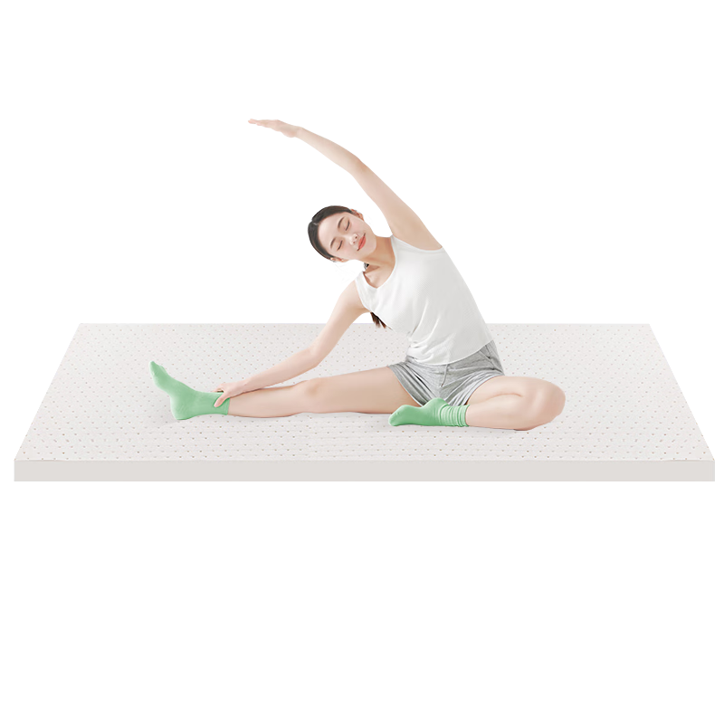 Jinxiangshu Thai Imported 93% Natural Latex Mattress Pad, Latex Mat, 180*200*2.5cm, Rubber Double Bed Mattress