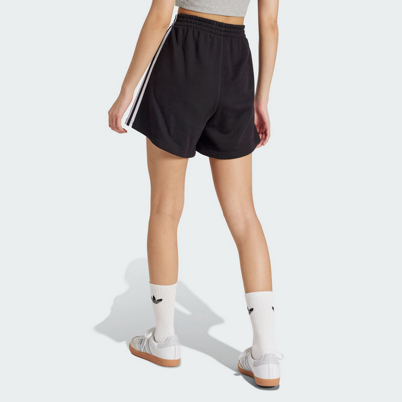 Adidas Originals Women's 3S SHORTS FT Knit Shorts JW5109 Black M