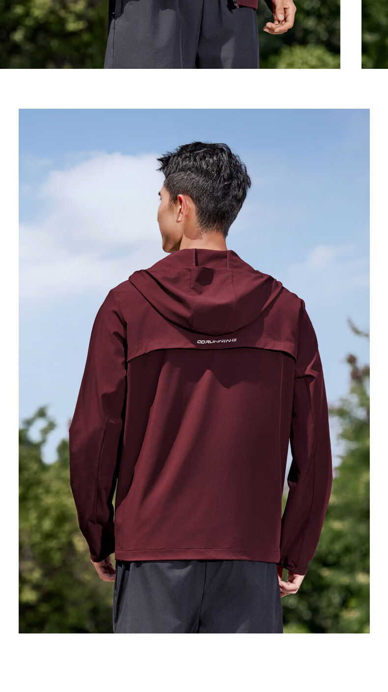 Jordan Feiying PB Men's Sports Windbreaker Autumn Winter Windproof Marathon Hooded Jacket 17