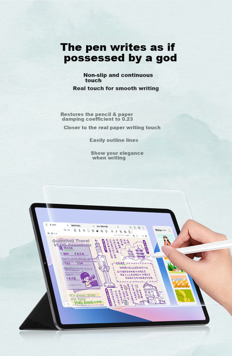 Mofawu, Suitable for Huawei MatePad Pro 13.2-Inch Paper-Like Film, Soft Light Screen, Shadow-Free Paper-Like Film, Anti-Glare Tablet Computer Film, Screen Protector, Protective Film, Writing Paper Film, Ultra-Clear 1