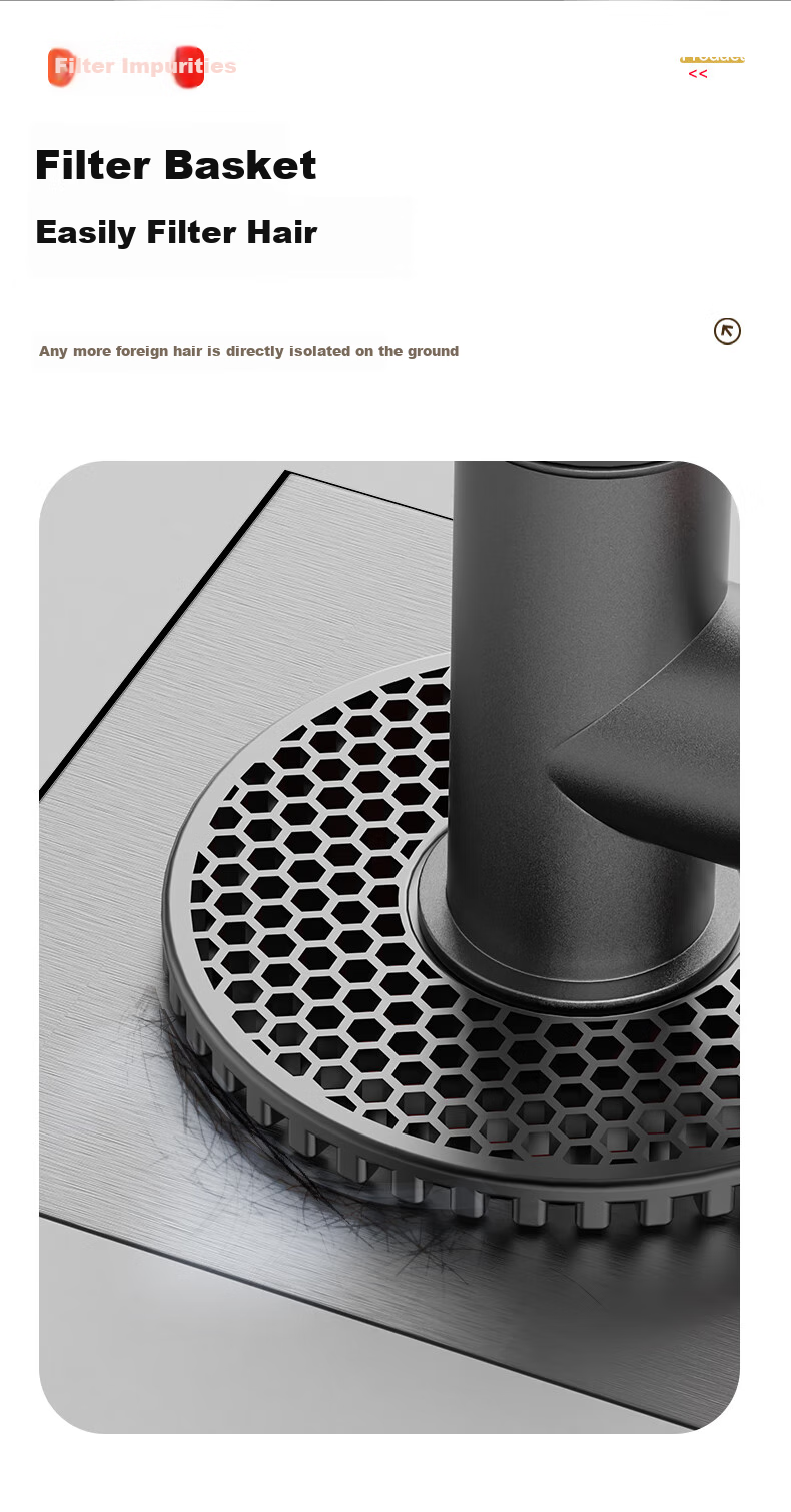 DU PONT Anti-Odor Plug, Washing Machine Drain Pipe Connector, Floor Drain Three-Way Connector, Washing Machine Three-Way Connector, Three-In PJ031 7