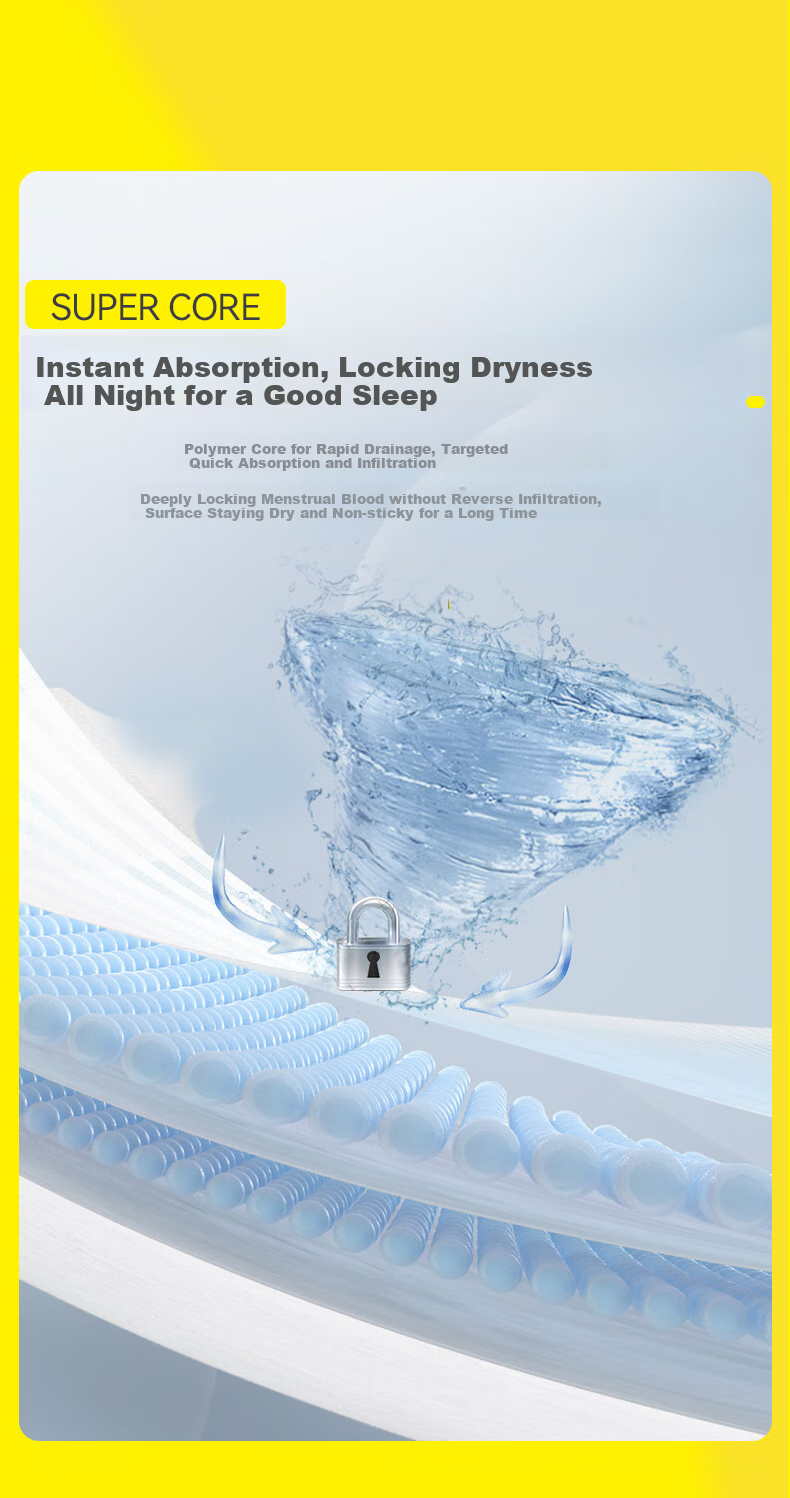 FREEMORE [Recommended by Zhao Lusi] Little Pills Co-Branded Comfort Pants Sleep Pants XL Size 20 Pieces, Night Use Sanitary Napkins Self-Operated 6