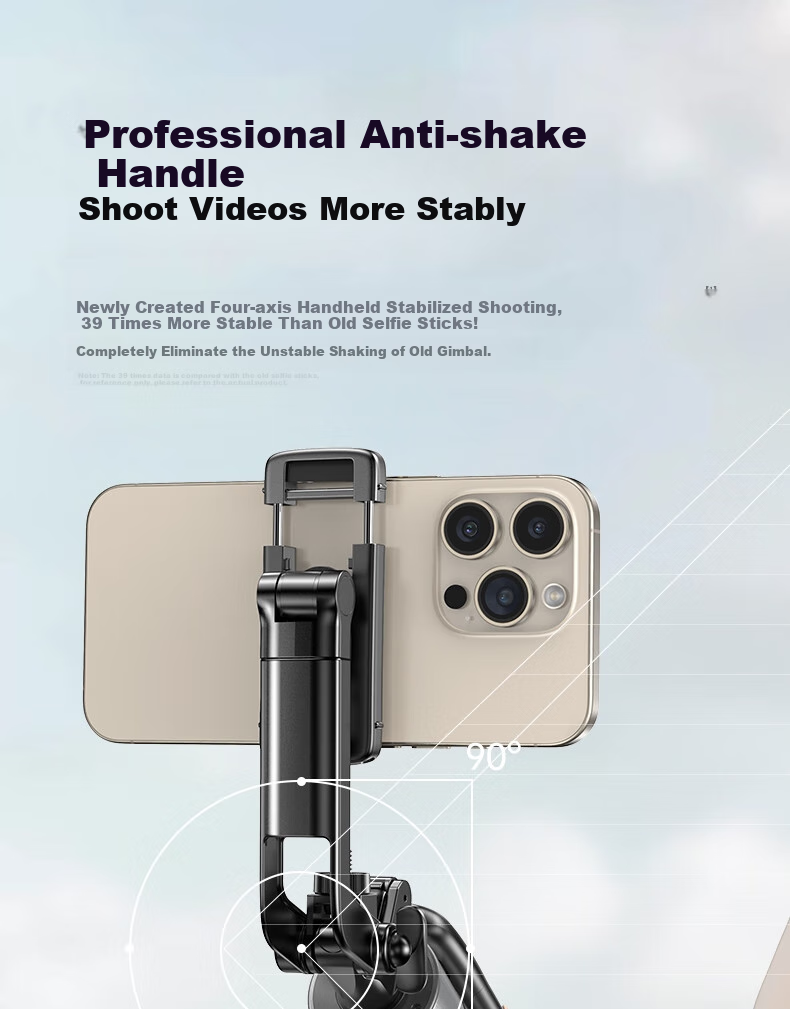 Lisen [Over 100,000 Sold] Selfie Stick Phone Stand, Floor-Standing, 360-Degree Rotation, Anti-Shake Automatic Tripod, Live Streaming And Photography Tool, Concert Shooting Gadget, New Model for 2026 10