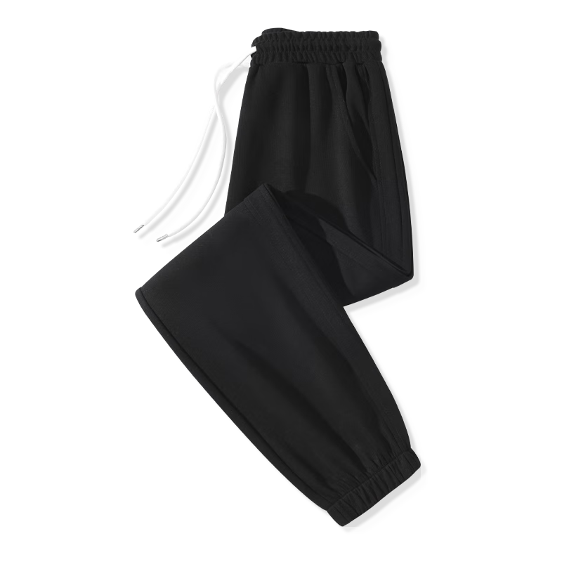 Huili Women's Casual Pants, 2026 New Spring And Summer Thin Loose-Fitting Sweatpants, High-Waisted Slimming Straight-Leg Pants, Loose-Fit Joggers
