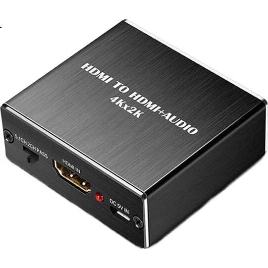 Аудиоразветвитель LinkStone HDMI, 4K HD, 5.1 оптический, 3.5 мм, конвертер для ноутбука, ТВ-приставки, PS4, для подключения к ТВ-динамикам
