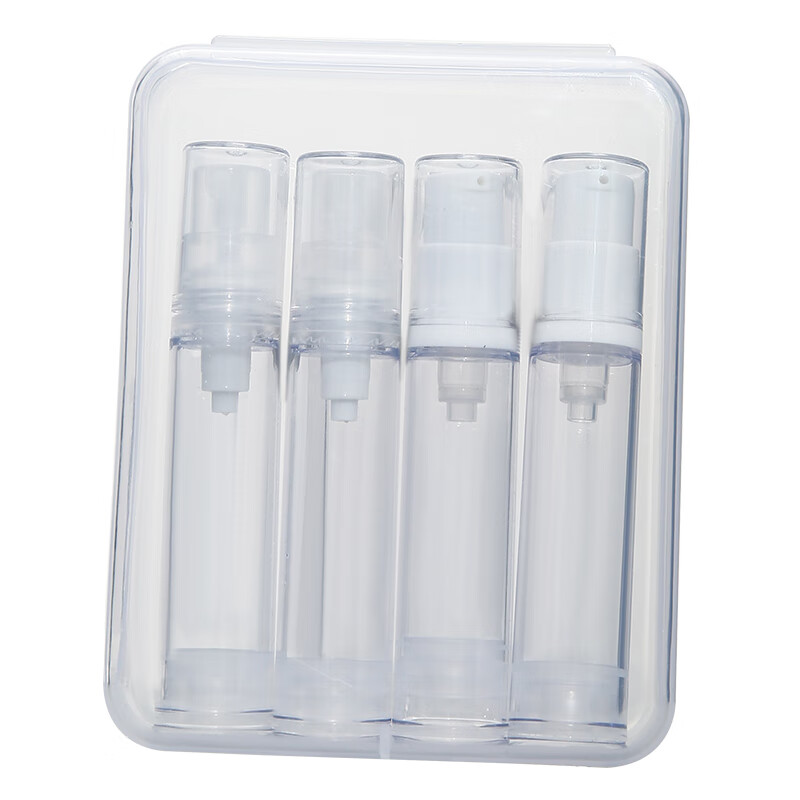 Miaoqian Vacuum Portable Travel Dispenser Bottle Set, 5ml Spray Bottle for Lotion, Water, Cream, Foundation, Carry-On Friendly