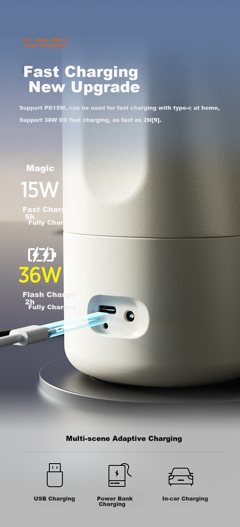 Xiaoyaxiang Portable Constant Temperature Kettle, Baby Travel Milk Preparation Hot Water Kettle, Children's Constant Temperature Cup, Thermos Cup, 500ml 19