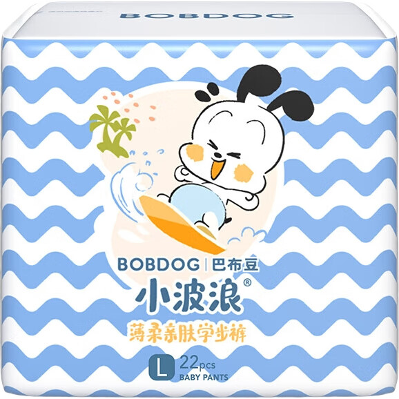 Подгузники-трусики BOBDOG, размер L, 132 шт., для малышей весом 9-14 кг. Мягкие, тонкие, дышащие, для комфорта и защиты кожи ребенка. Нежная забота с первого дня.