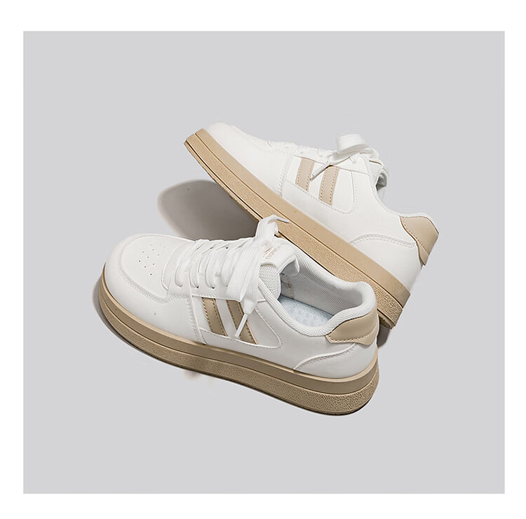 HUANQIU 2026 Popular College Versatile Spring New Vibe-Style Sneakers for Women, Breathable Lightweight Original Niche Trendy Shoes 5